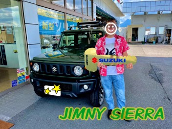 Jimny Sierra 納車しました！